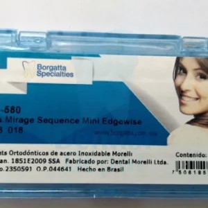 Kit de Brackets Edgewise .18 Borgatta