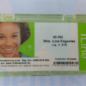 Kit de Brackets Edgewise .22 iline Borgartta
